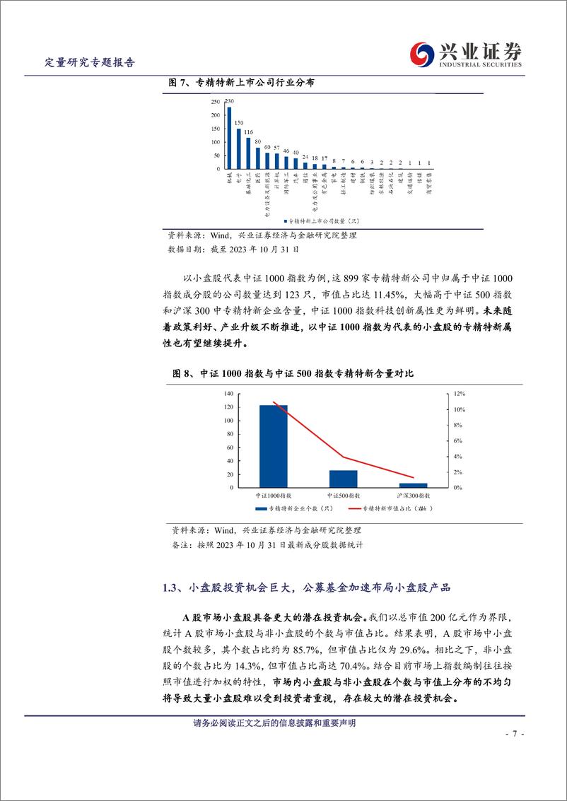 《中银中证1000指数增强即将发行：把握小盘行情，掘金新兴成长赛道-20231107-兴业证券-27页》 - 第8页预览图