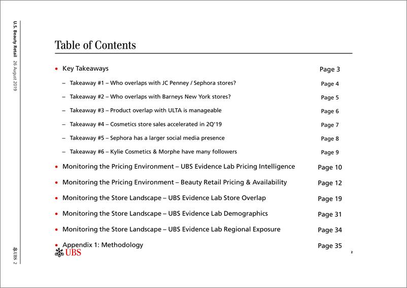 《瑞银-美股-零售行业-美国美妆零售：2019年Q2美妆零售怎么了？-2019.8.26-53页》 - 第3页预览图