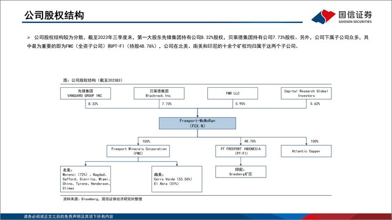 《国信证券：海外铜企专题2-自由港麦克莫兰（FCX.N）-全球铜矿巨头-并拥有优质金钼资源》 - 第5页预览图