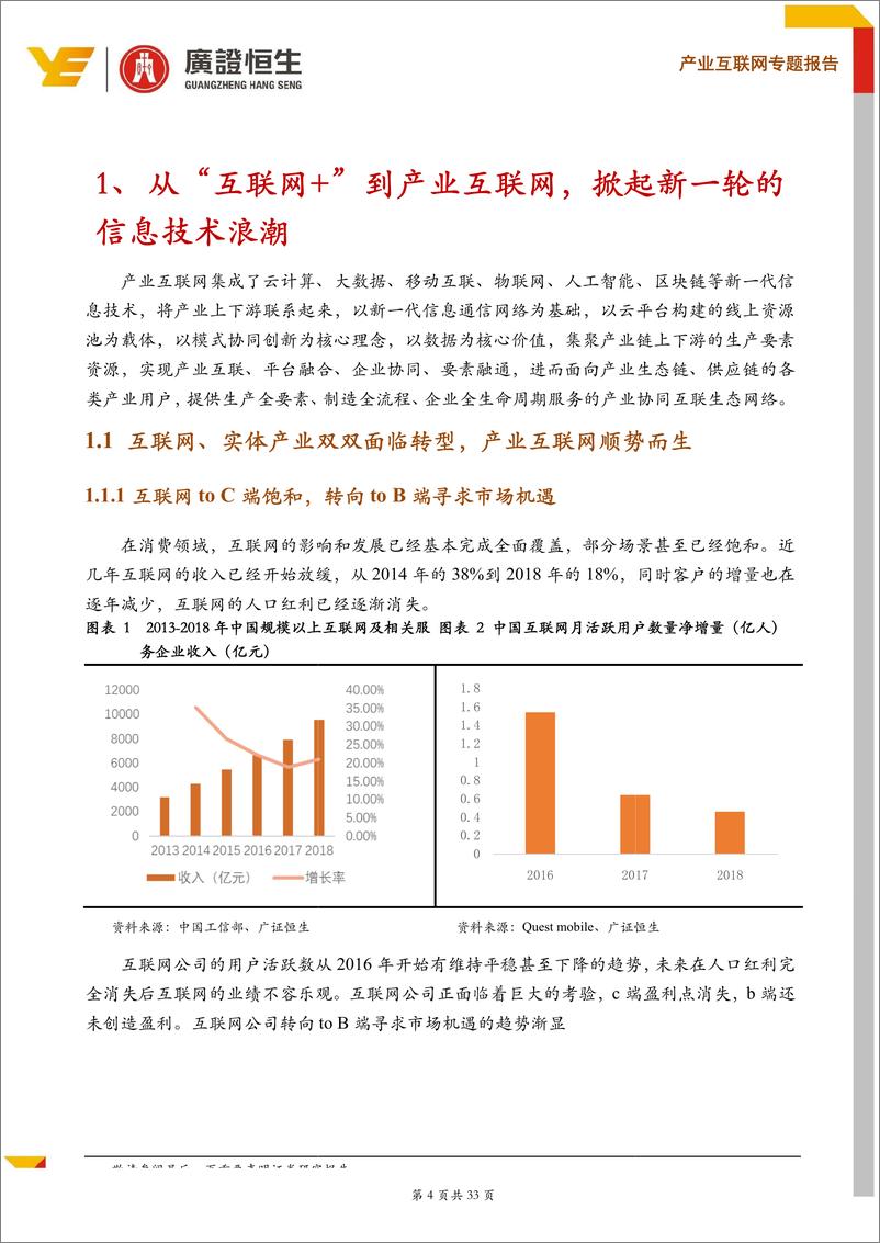 《产业互联网行业专题：产业互联网企业估值方法和资本路径探析-20190510-广证恒生-33页》 - 第5页预览图