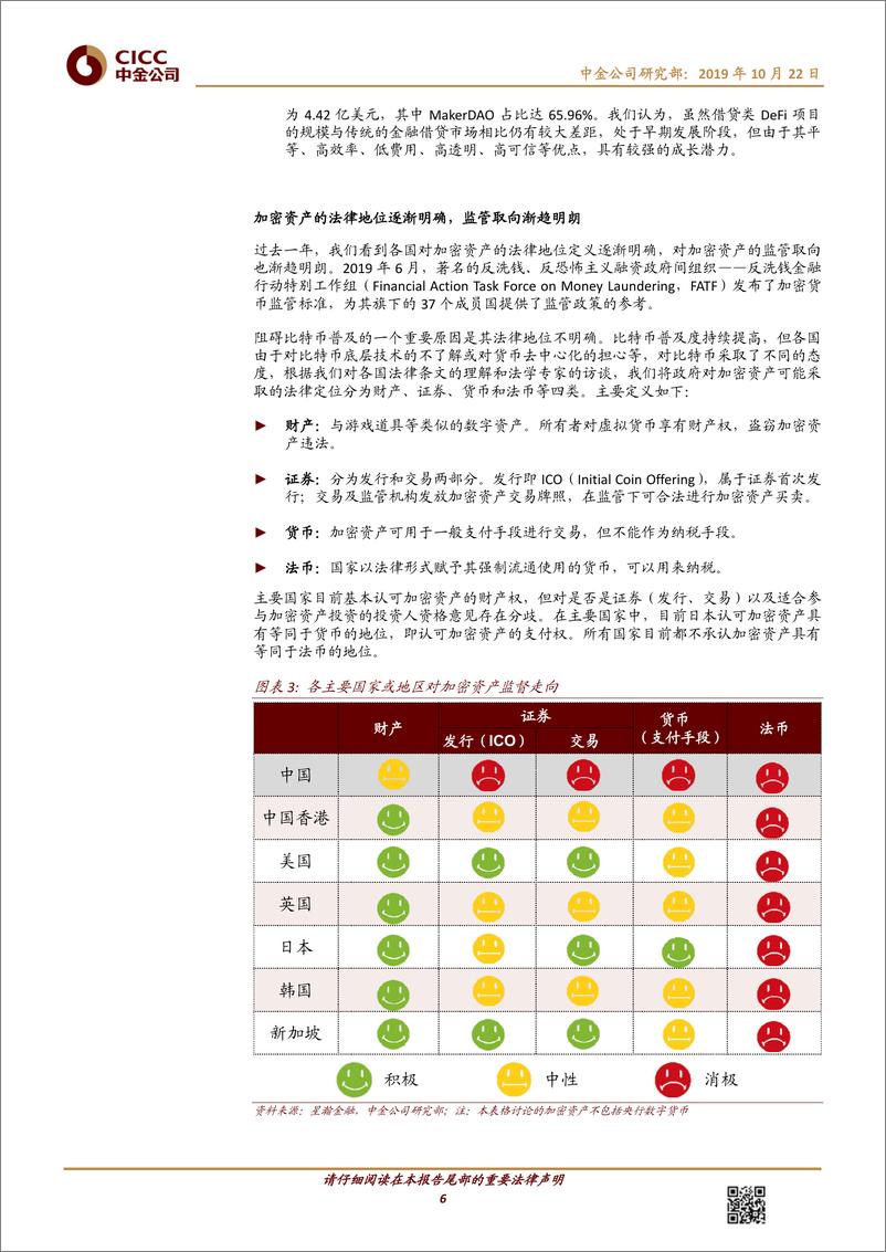 《区块链行业研究：加密资产监管政策渐明确，技术发展进入3.0时代-20191022-中金公司-26页》 - 第7页预览图