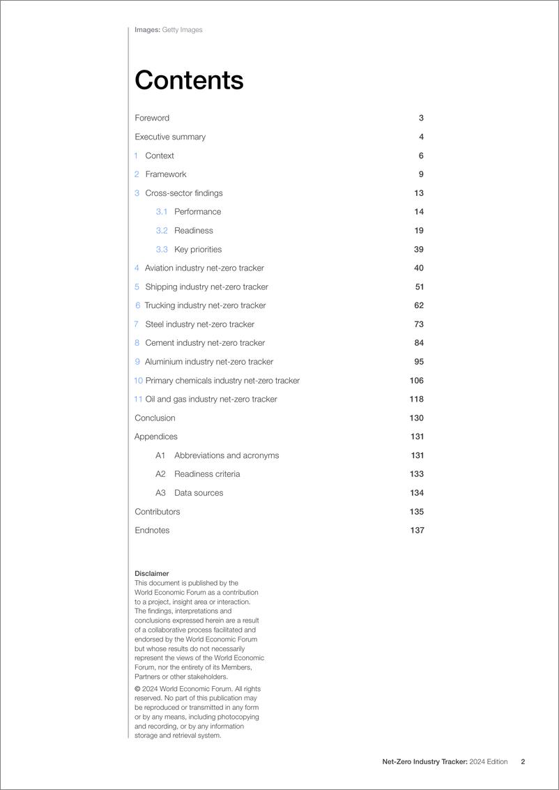 《世界经济论坛-2024年净零行业跟踪报告（英）-2024.12-156页》 - 第2页预览图