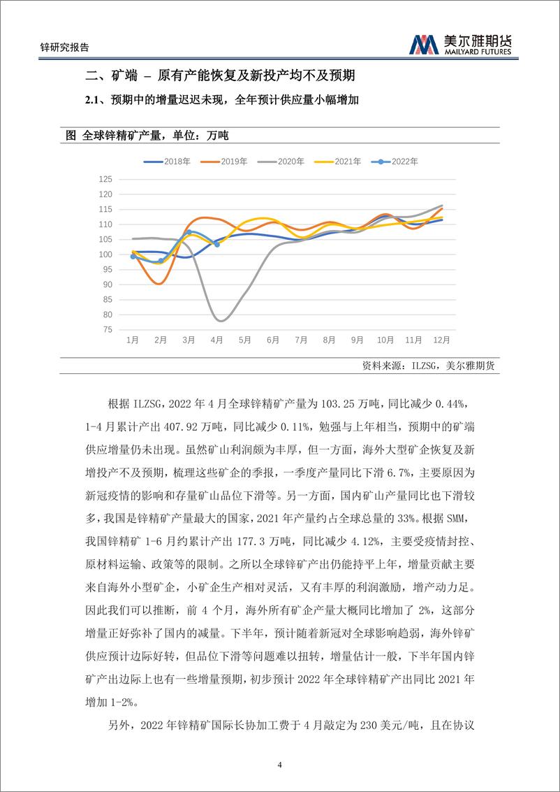 《2022锌半年报：锌价，加息大势下，偏强基本面能否助力下半场逆势昂扬？-20220720-美尔雅期货-20页》 - 第7页预览图