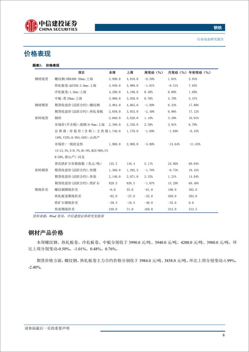 《钢铁行业：限产未见产量下降，矿石争议中高点或现-20190707-中信建投-23页》 - 第8页预览图