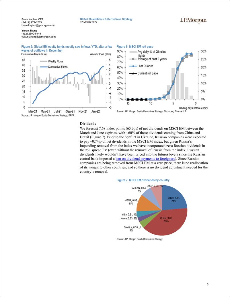 《J.P. 摩根-全球量化策略-MSCI期货展期展望-2022.3.7-27页》 - 第6页预览图