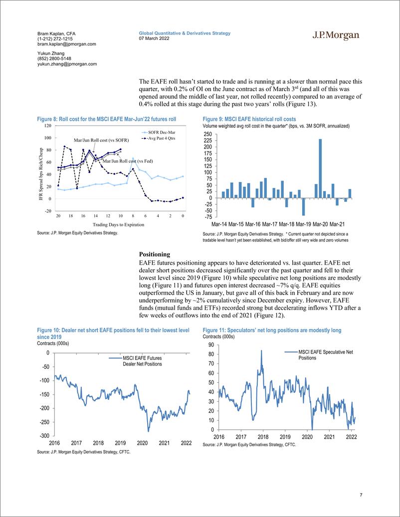 《J.P. 摩根-全球量化策略-MSCI期货展期展望-2022.3.7-27页》 - 第8页预览图