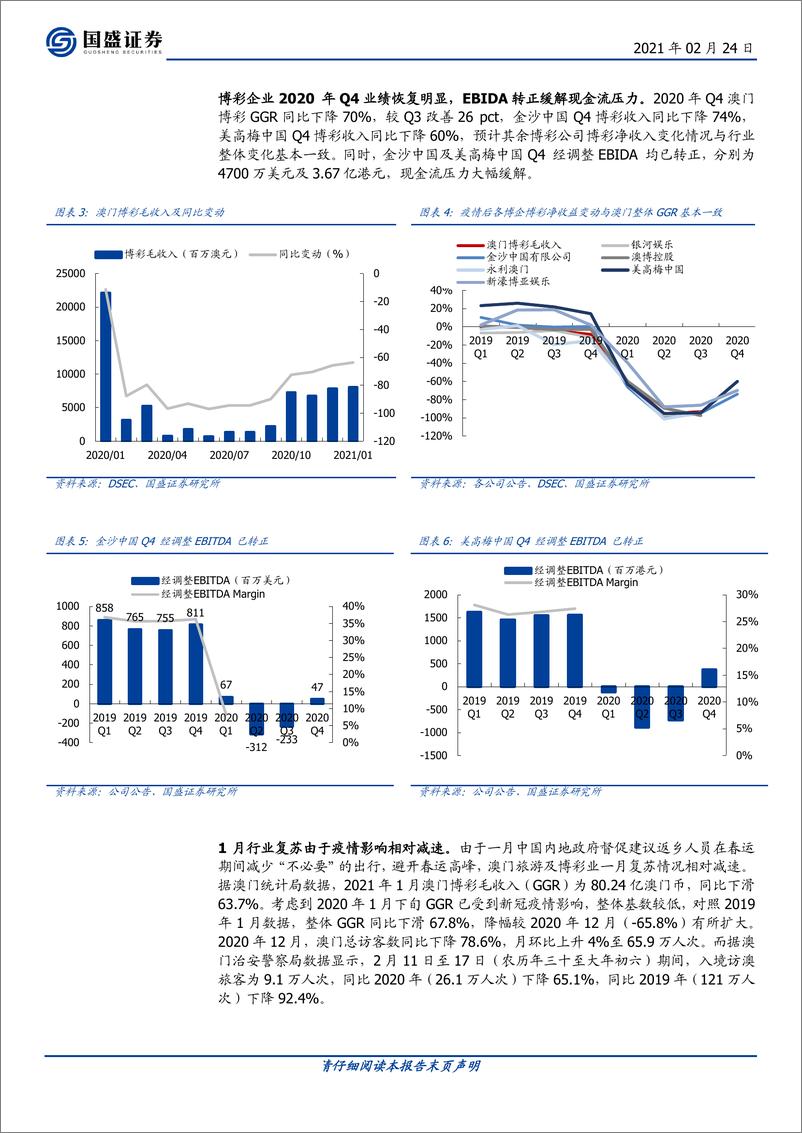 《澳门博彩行业：疫情受控经营持续改善，澳门博彩业重上发展正轨-20210224-国盛证券-11页》 - 第4页预览图