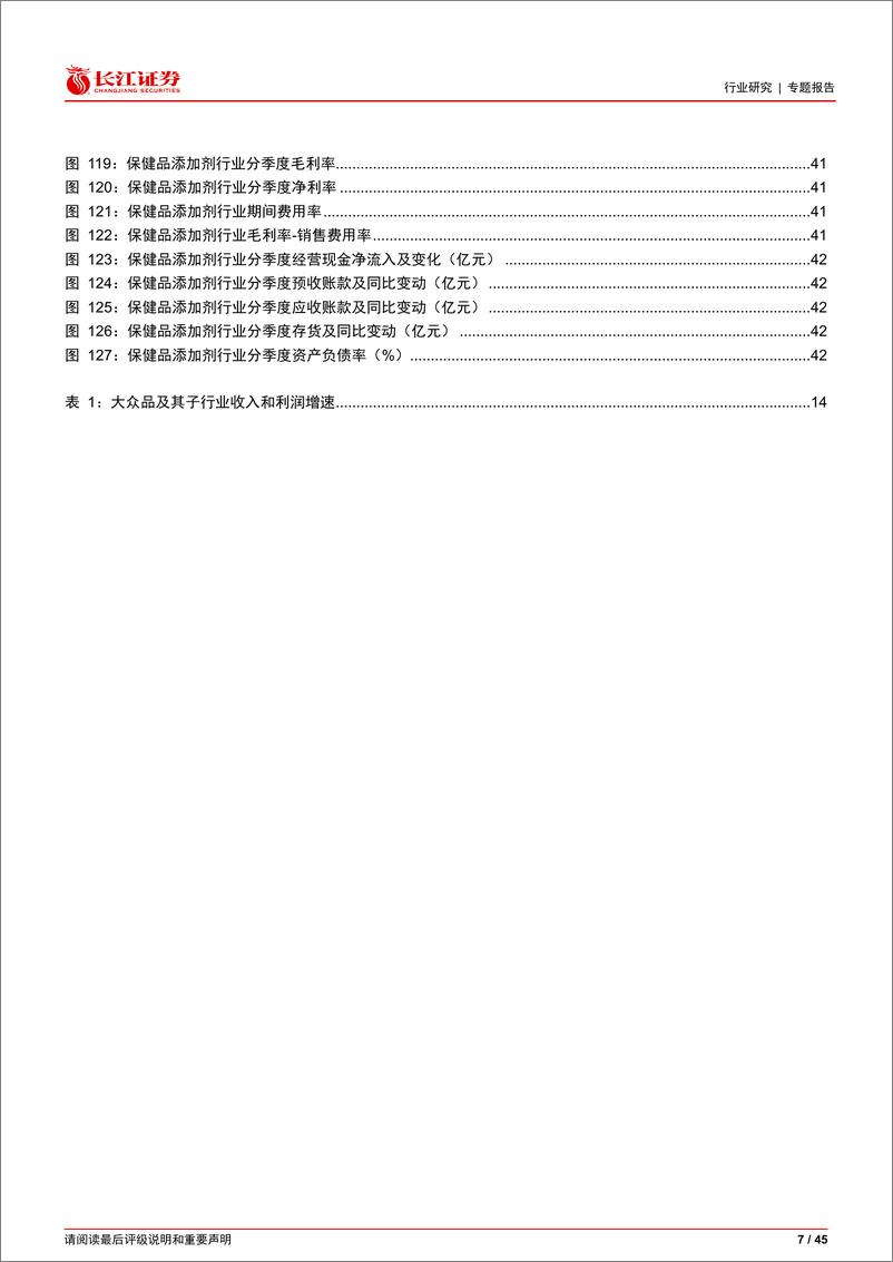 《食品饮料行业2024年三季报综述大众品篇：需求修复进行时，盈利趋势分化-241128-长江证券-45页》 - 第7页预览图