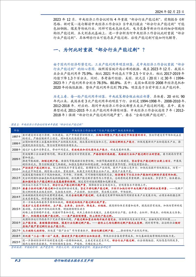 《宏观专题：2024年去产能：行业、路径与影响-20240223-国盛证券-20页》 - 第3页预览图