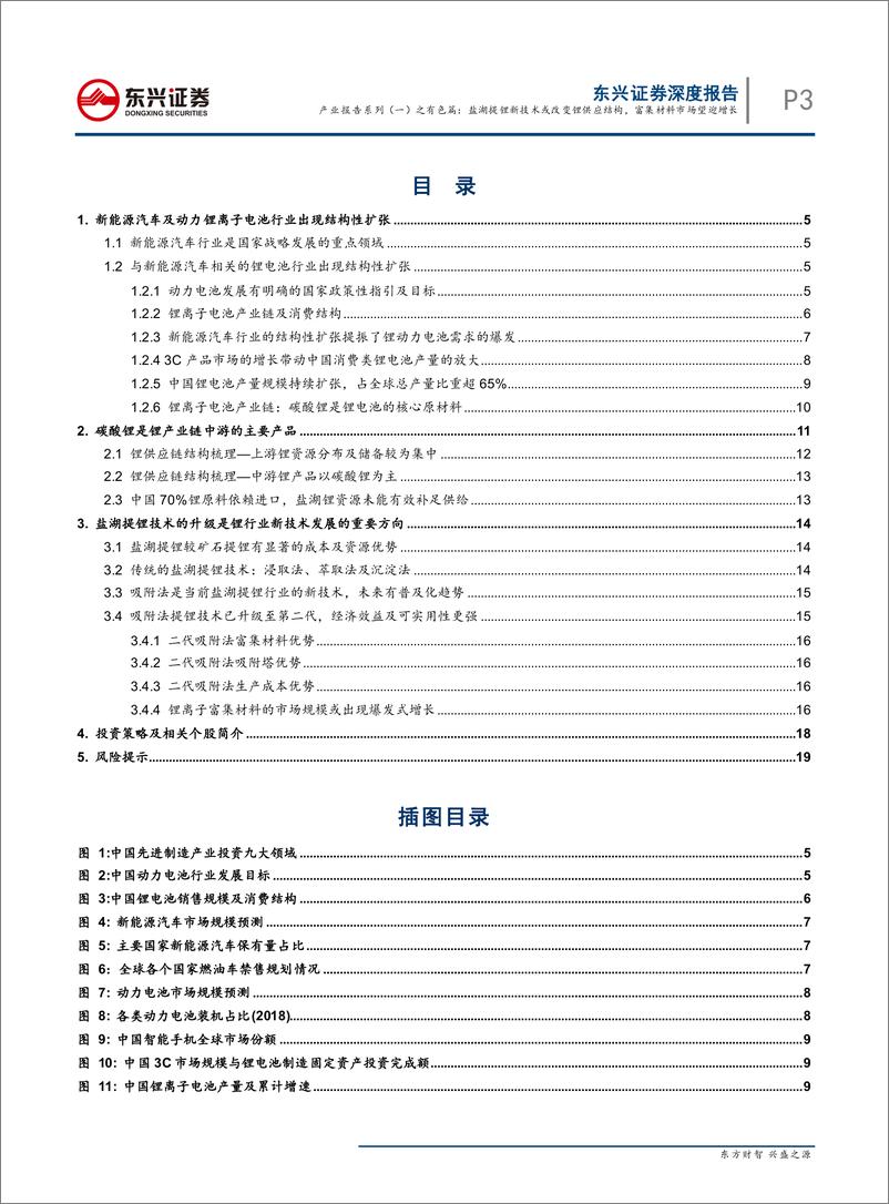 《有色金属行业深度报告：产业报告系列（一）之有色篇，盐湖提锂新技术或改变锂供应结构，富集材料市场望迎增长-20190509-东兴证券-21页》 - 第4页预览图