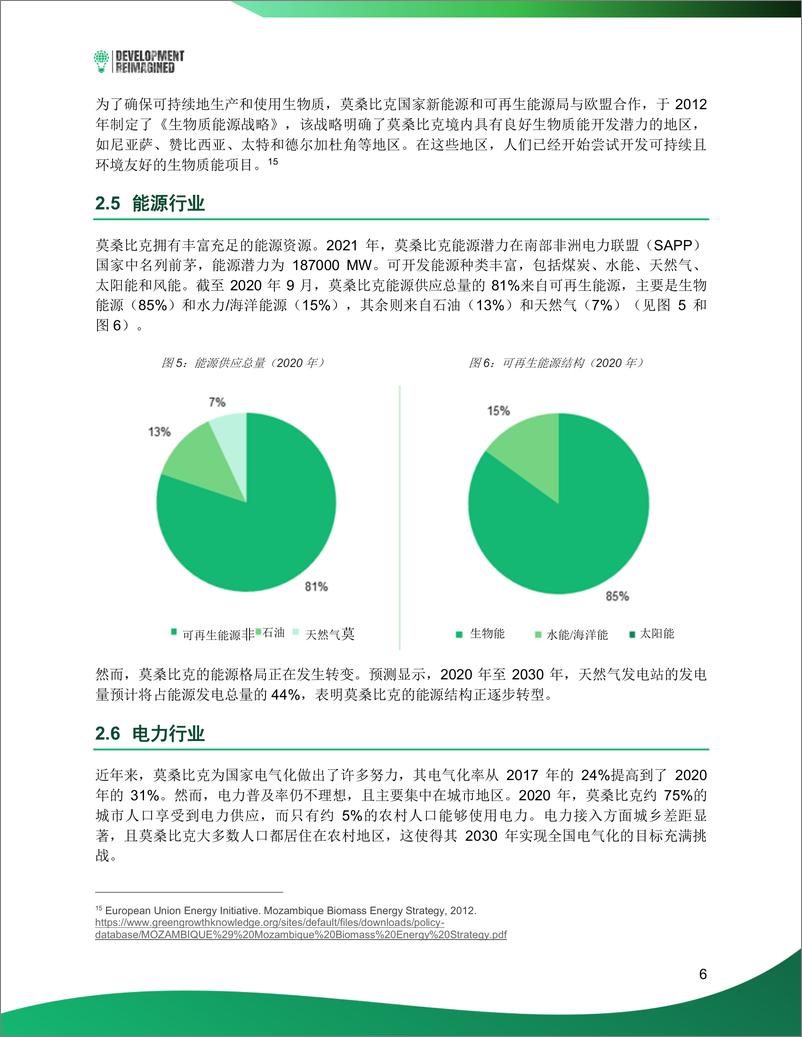 《非洲可再生能源投资简报——莫桑比克》 - 第7页预览图