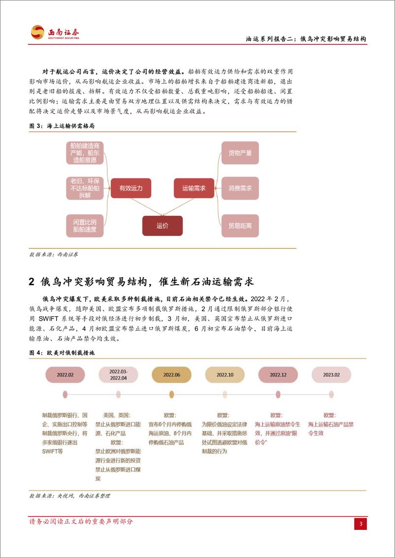 《交通运输行业油运系列报告二：俄乌冲突影响贸易结构，催生新石油运输需求-20230804-西南证券-15页》 - 第7页预览图