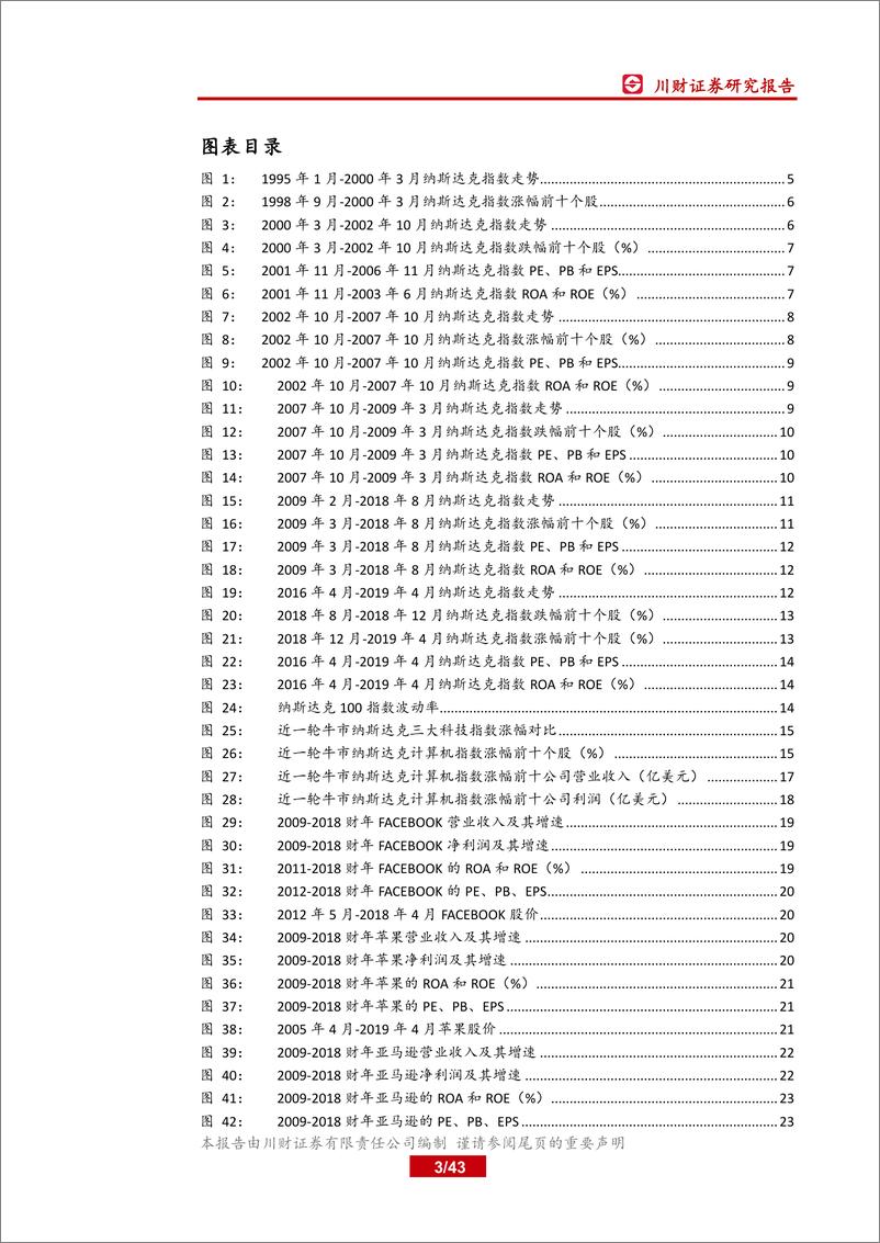 《投研看世界系列之十三：美国科技股走势与新兴市场科技股机遇-20190515-川财证券-43页》 - 第4页预览图