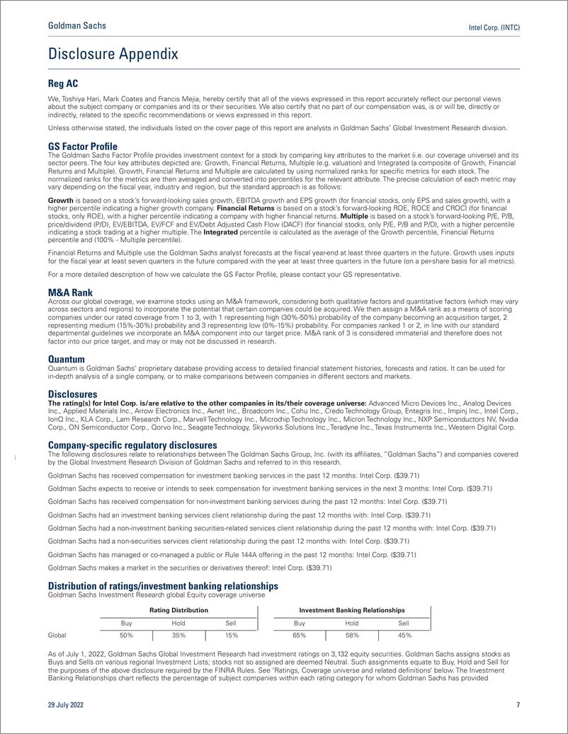 《Intel Corp. (INTC Big miss and guide down on TAM headwinds and competitive pressures; 2Q22 EPS recap(1)》 - 第8页预览图