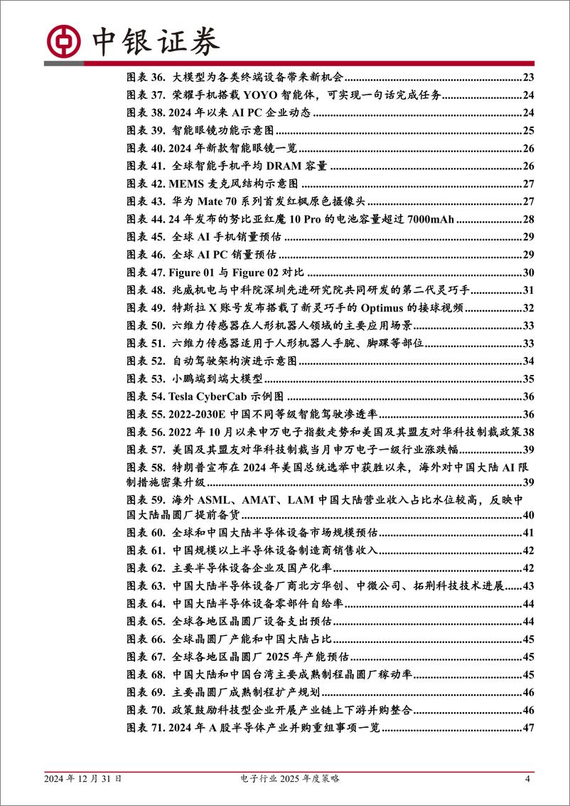 《电子行业2025年度策略：“云”程发轫，“端”倪初显，鲸波万里，一苇可航-中银证券-241231-50页》 - 第4页预览图