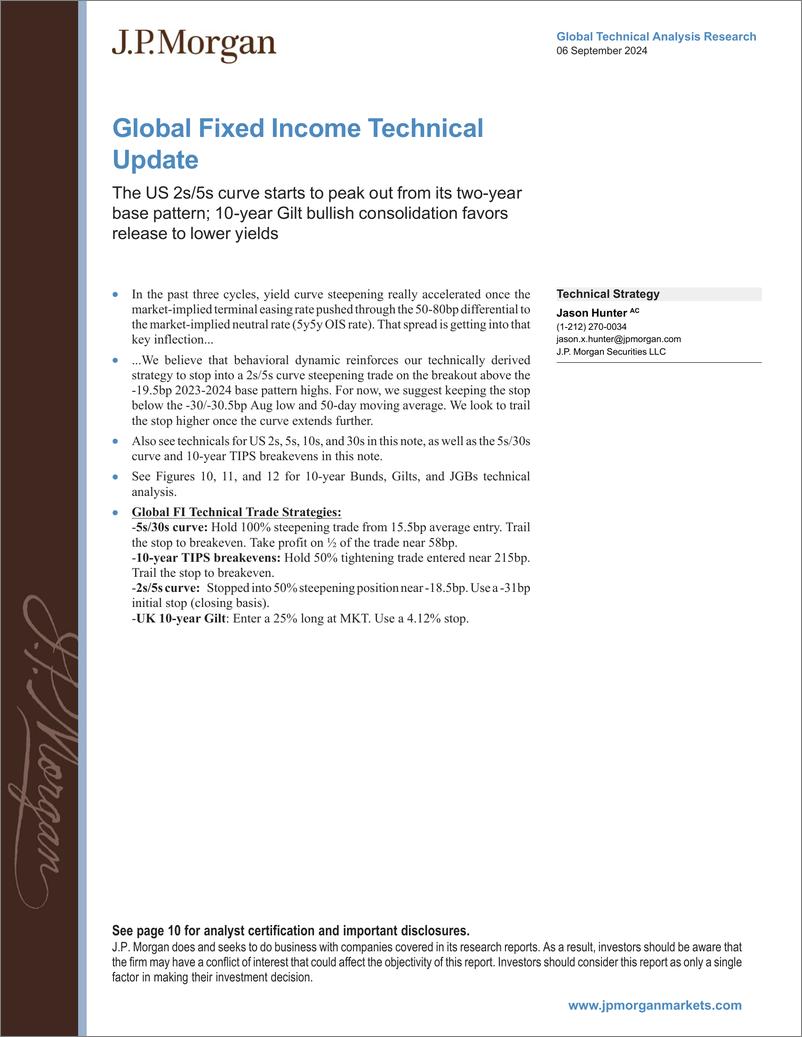 《JPMorgan-Global Fixed Income Technical Update The US 2s5s curve star...-110223588》 - 第1页预览图