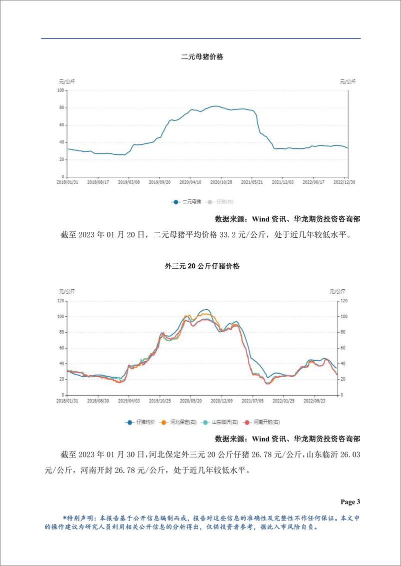 《生猪月报：基本面供强需弱，或维持震荡偏空-20230201-华龙期货-19页》 - 第5页预览图