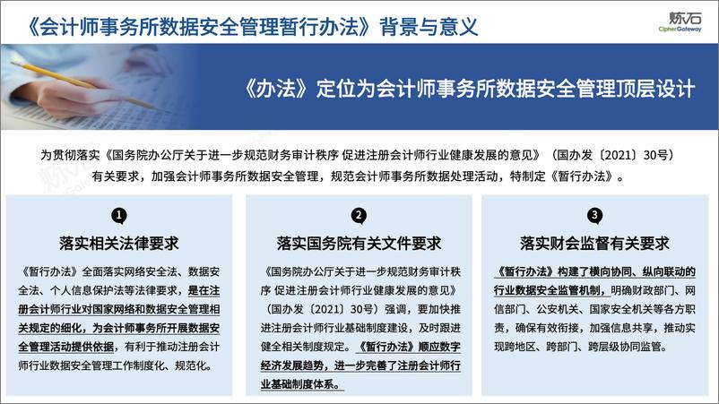 图解 财政部、网信办《会计师事务所数据安全管理暂行办法》-炼石网络-2024.5-70页 - 第3页预览图