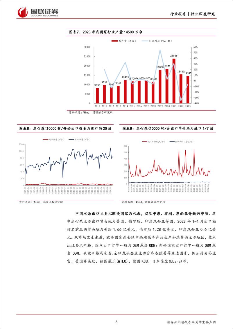 《国联证券-机械设备_泵业千亿规模迎头部集中趋势》 - 第8页预览图