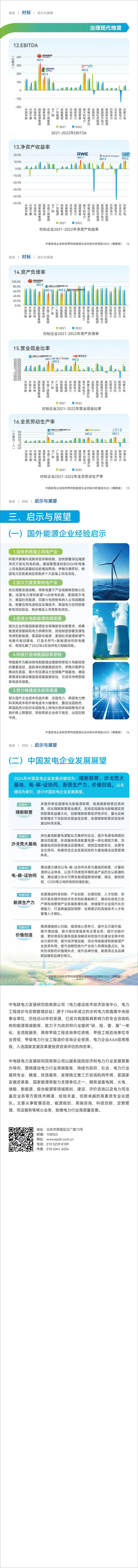 《中国发电企业和世界同类能源企业对标分析报告2023（摘要版）-中电联电力发展研究院》 - 第3页预览图