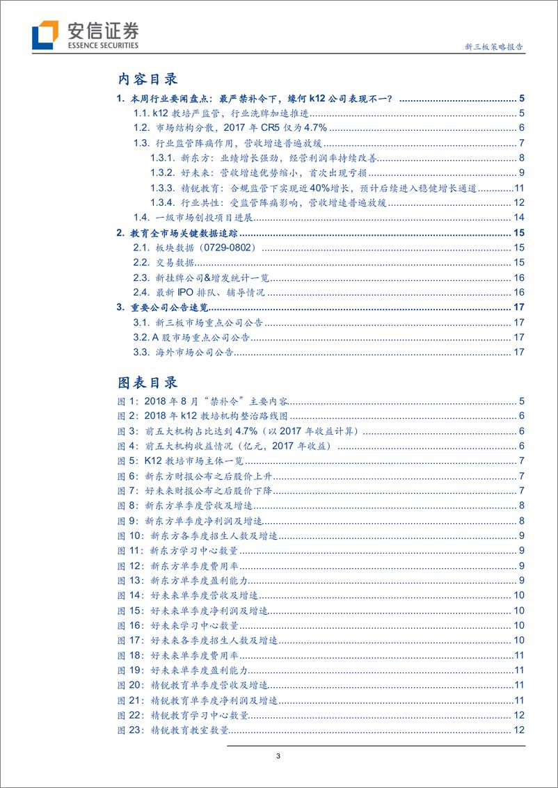 《教育行业全市场教育策略报告：最严禁补令下，k12公司缘何表现不一-20190806-安信证券-19页》 - 第4页预览图