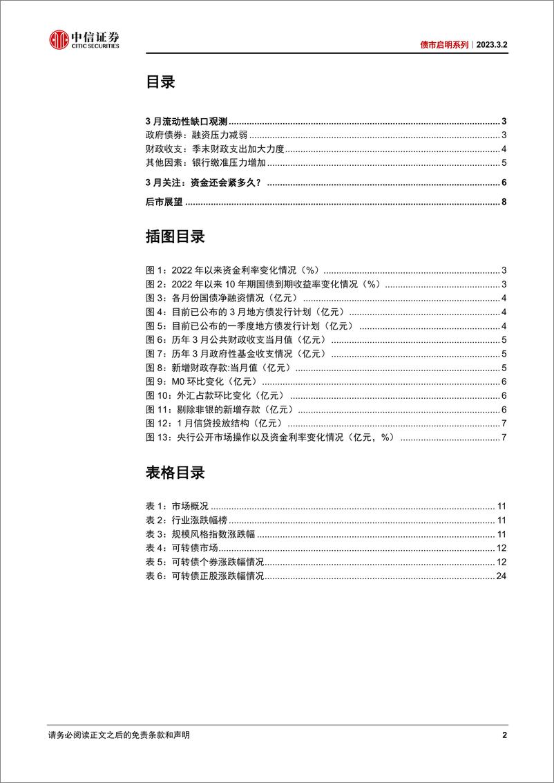 《债市启明系列：3月流动性展望，资金还会紧多久？-20230302-中信证券-38页》 - 第3页预览图