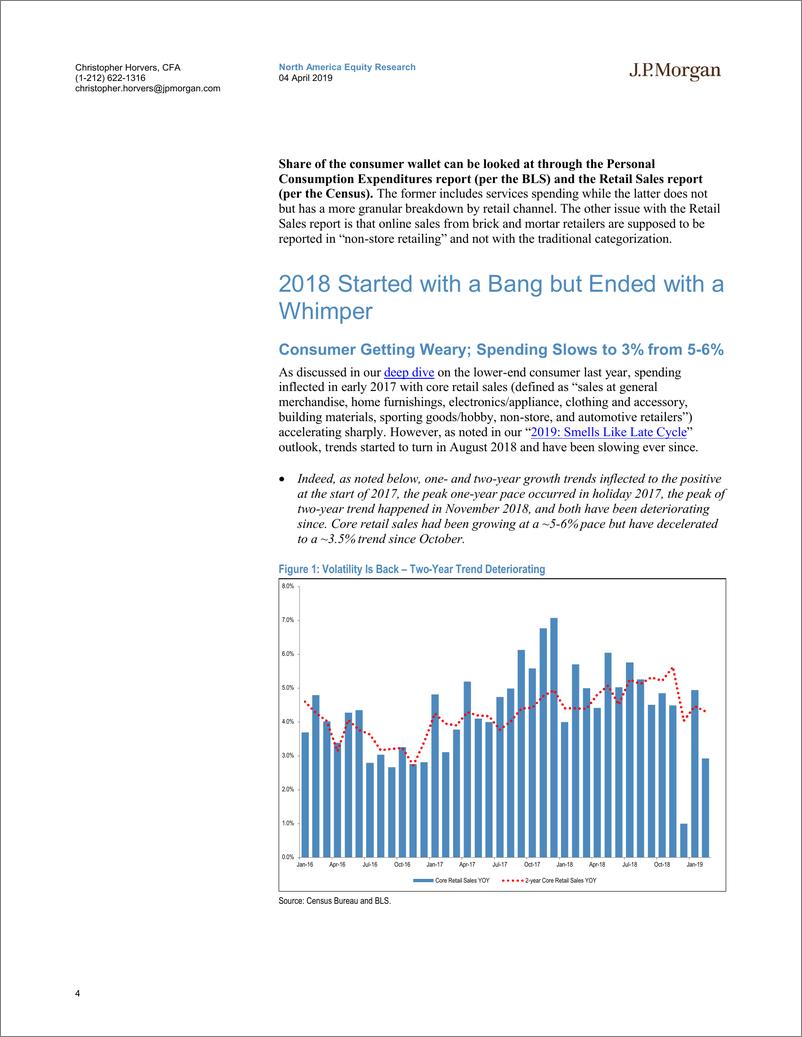 《J.P. 摩根-美股-零售业-第七次年度钱包分析：2018年以“砰”的一声开始，以“呜咽”声结束-2019.4.4-29页》 - 第5页预览图