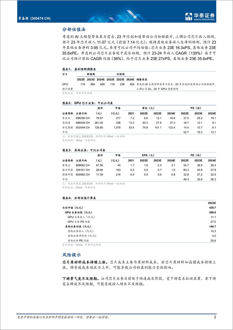 《【华泰证券】ChatGPT有望带动GPU算力需求》 - 第3页预览图