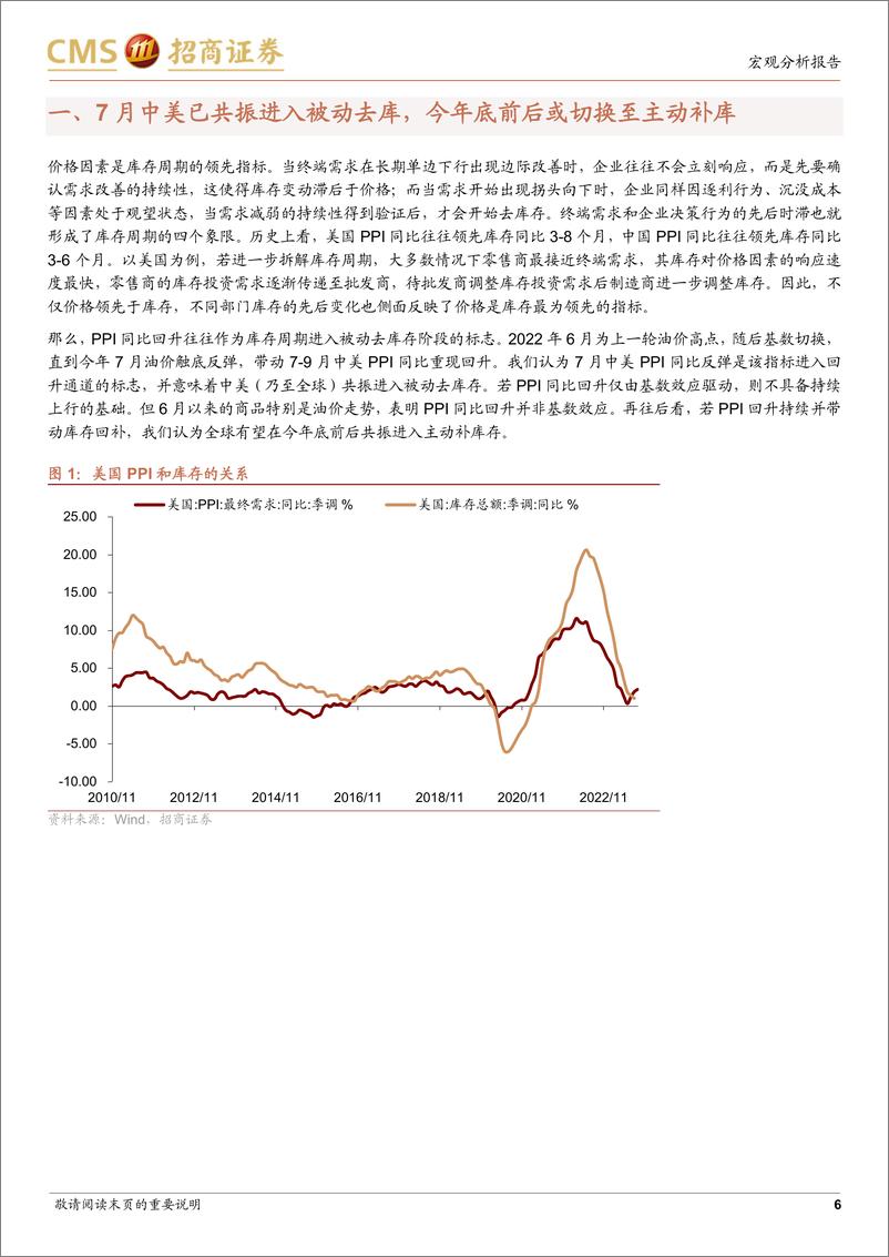 《总量团队库存周期系列报告（一）：洞察周期，中美库存周期到什么位置了？-20231104-招商证券-38页》 - 第7页预览图