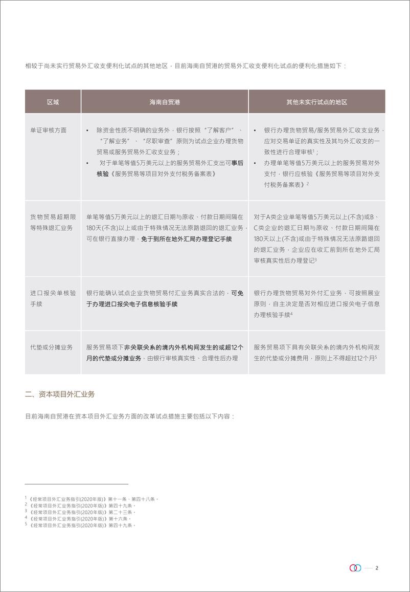 《金杜：海南自由贸易港法律法规及政策解读-跨境资金流动篇》 - 第2页预览图