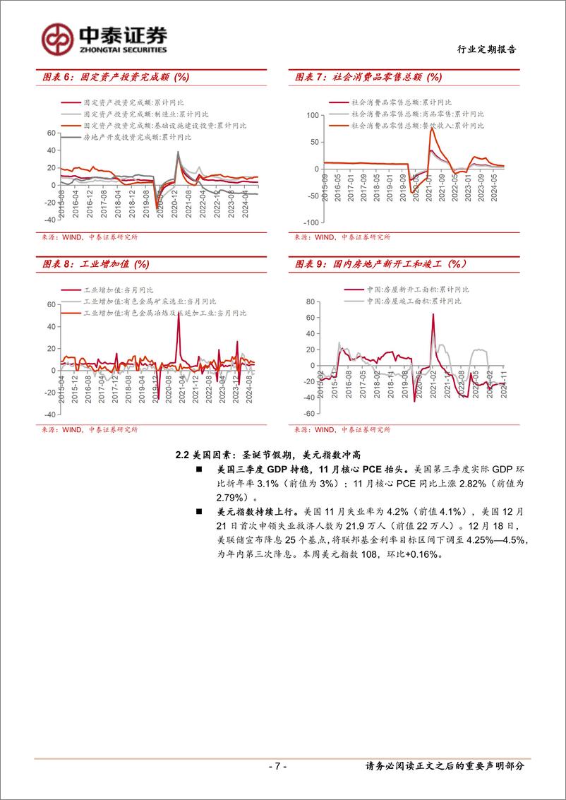 《有色金属行业：电解铝亏损继续加深，运行产能进一步走低-241229-中泰证券-23页》 - 第7页预览图