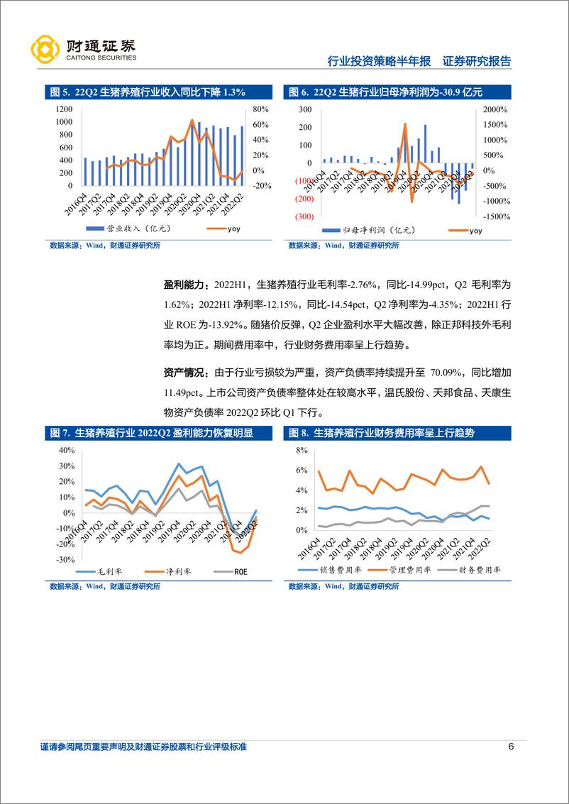 《农林牧渔行业2022年中报总结：养殖链景气改善可期，宠物经济持续上行》 - 第6页预览图