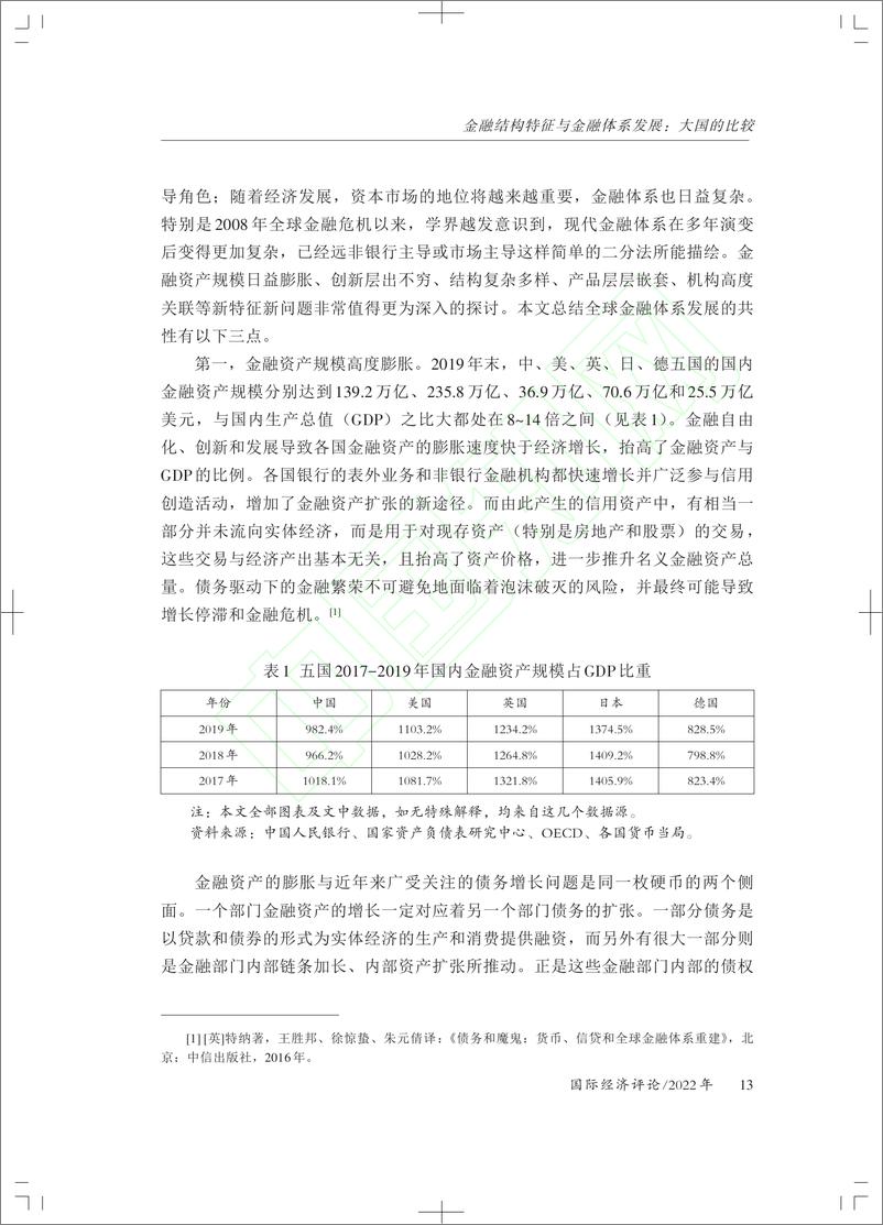 《金融结构特征与金融体系发展：大国的比较（下）-33页》 - 第7页预览图