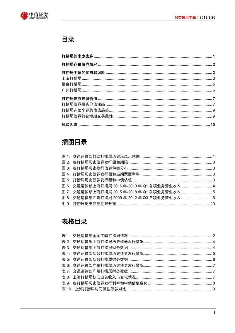 《另类信用专题：打捞局债券价值分析，不落窠臼-20190926-中信证券-13页》 - 第3页预览图