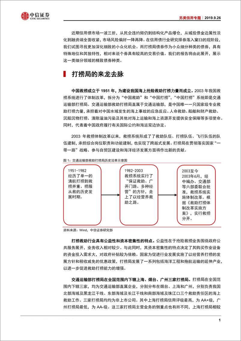 《另类信用专题：打捞局债券价值分析，不落窠臼-20190926-中信证券-13页》 - 第4页预览图