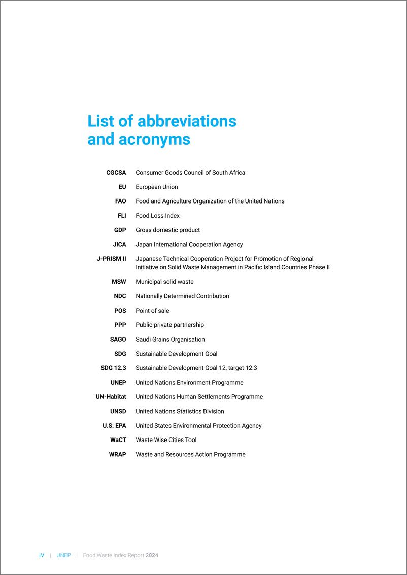 《2024年食物浪费指数报告（英）-193页》 - 第4页预览图