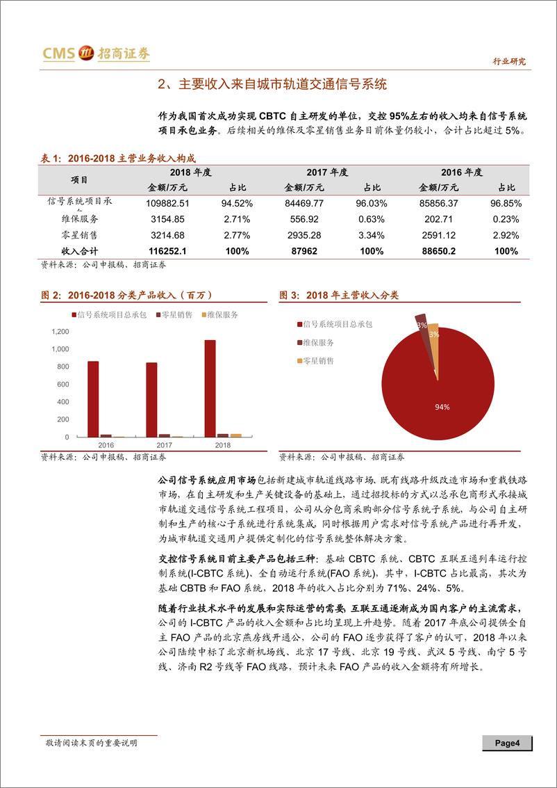 《机械行业科创板专题系列四：交控科技，CBTC信号系统国产化佼佼者-20190411-招商证券-25页》 - 第5页预览图