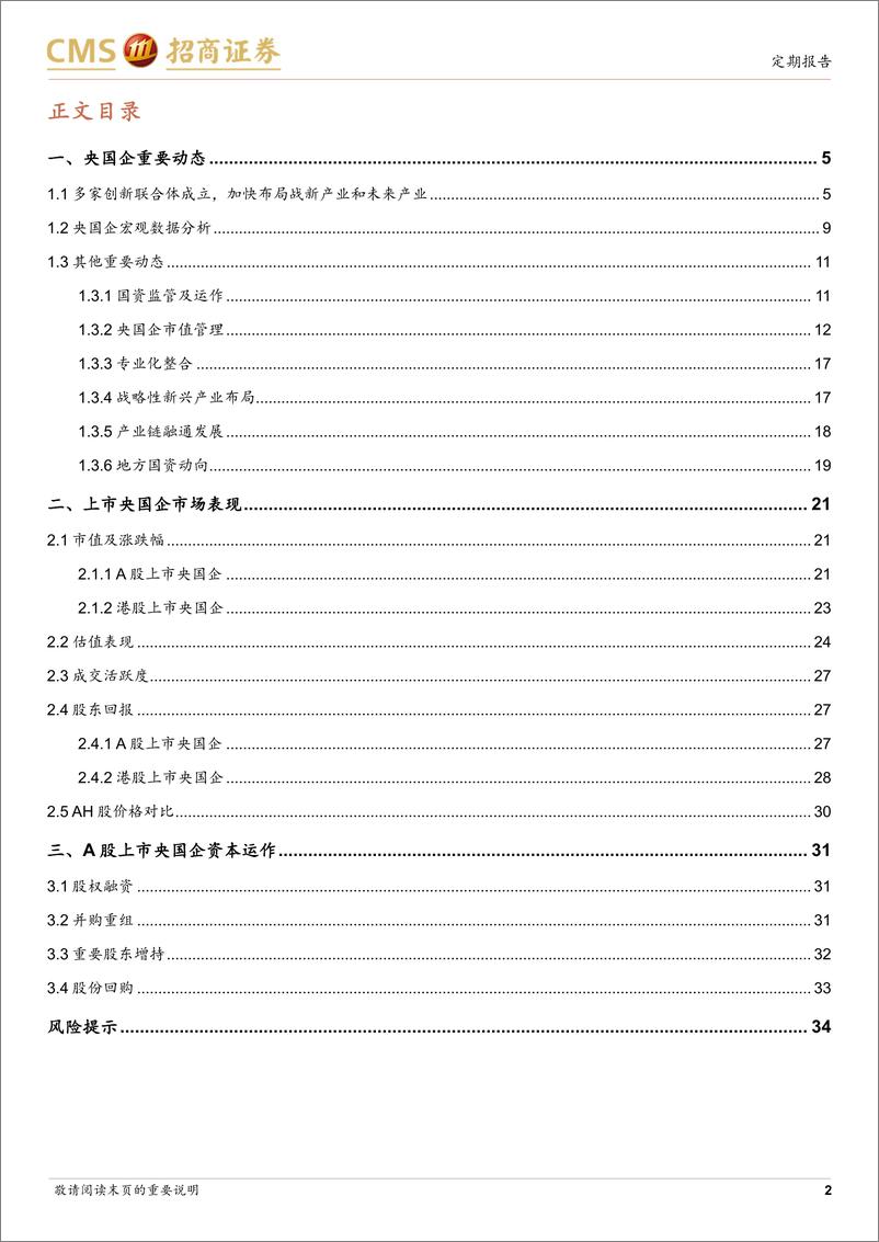 《央国企动态系列报告之18：多家创新联合体成立，加快布局战新产业和未来产业-240707-招商证券-35页》 - 第2页预览图