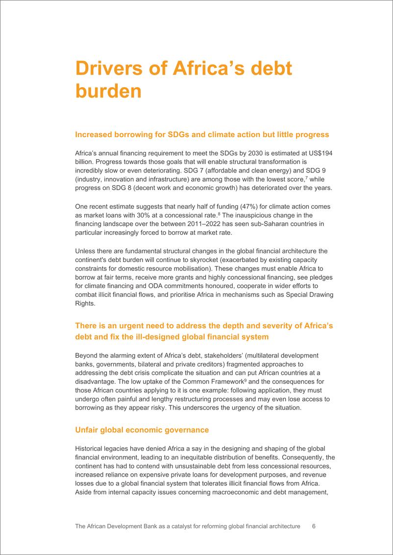 《Devinit-非洲开发银行作为全球金融结构改革的催化剂（英）-2024.5-14页》 - 第7页预览图