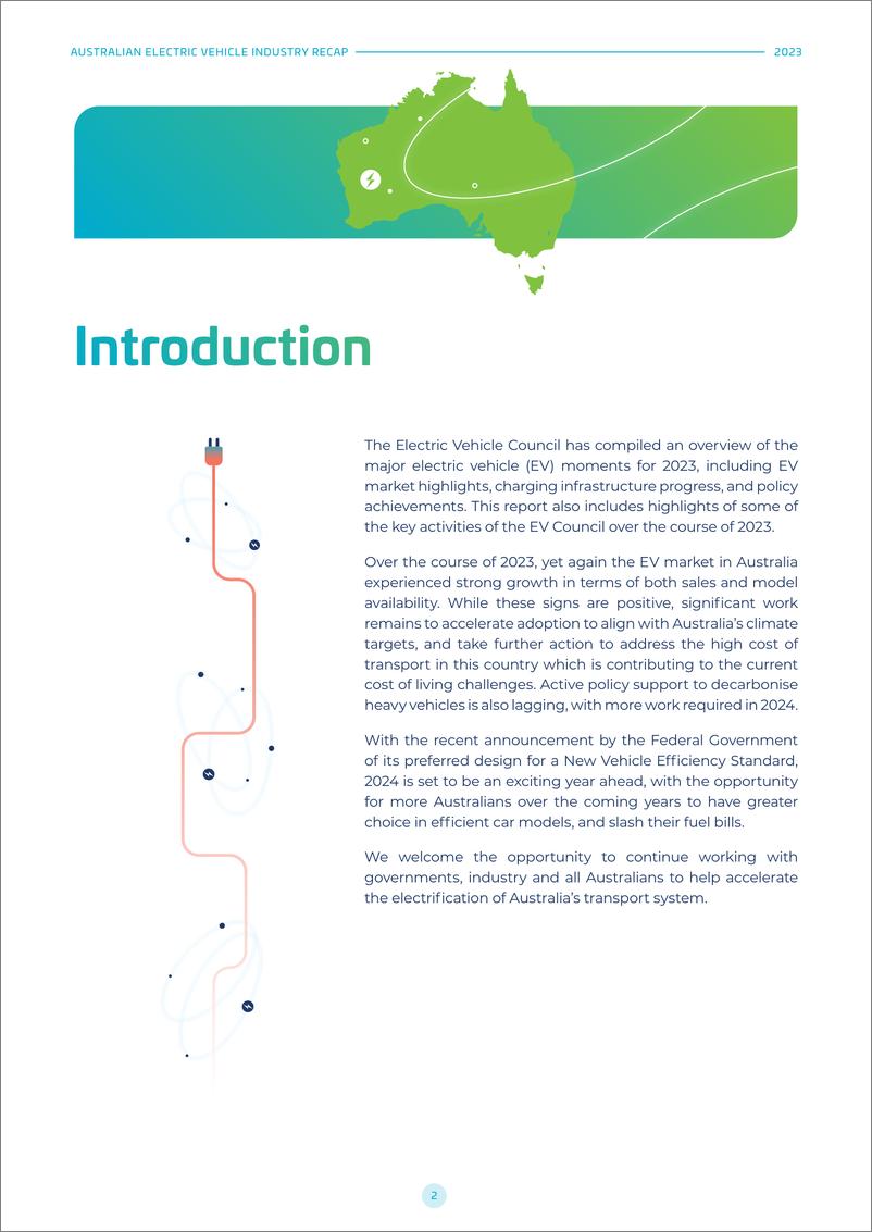 《电动汽车委员会_ECV__2023年澳大利亚电动汽车行业回顾报告_英文版》 - 第2页预览图