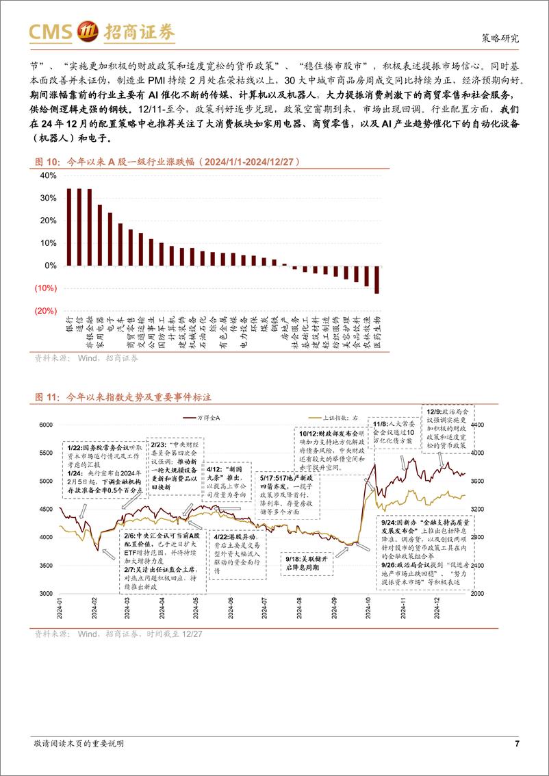 《A股2025年盈利与行业配置展望：A股盈利有望止跌回升，配置聚焦三条线索-241228-招商证券-40页》 - 第7页预览图