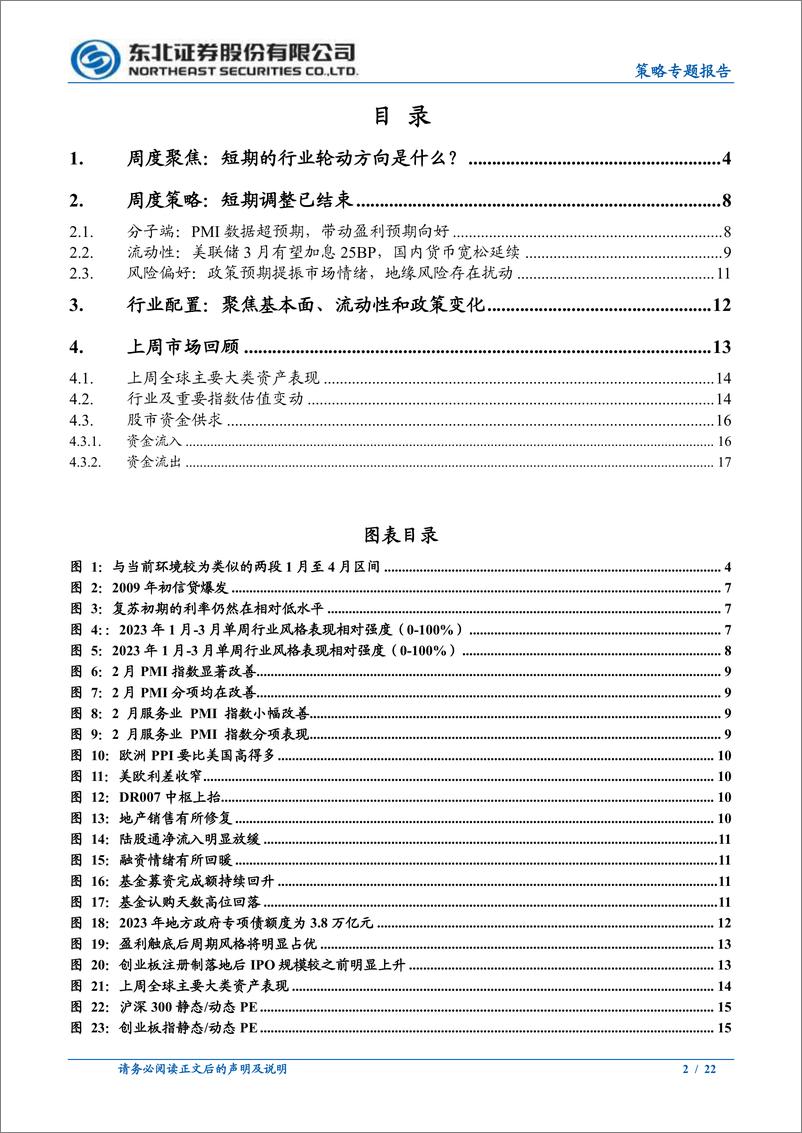 《调整已结束，补涨是主线-20230305-东北证券-22页》 - 第3页预览图