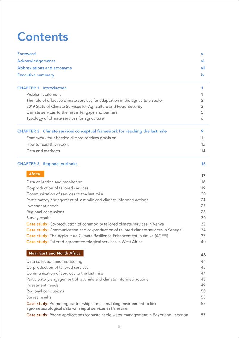 《全球农业气候服务展望 — 打通投资“最后一公里”》英-151页 - 第5页预览图