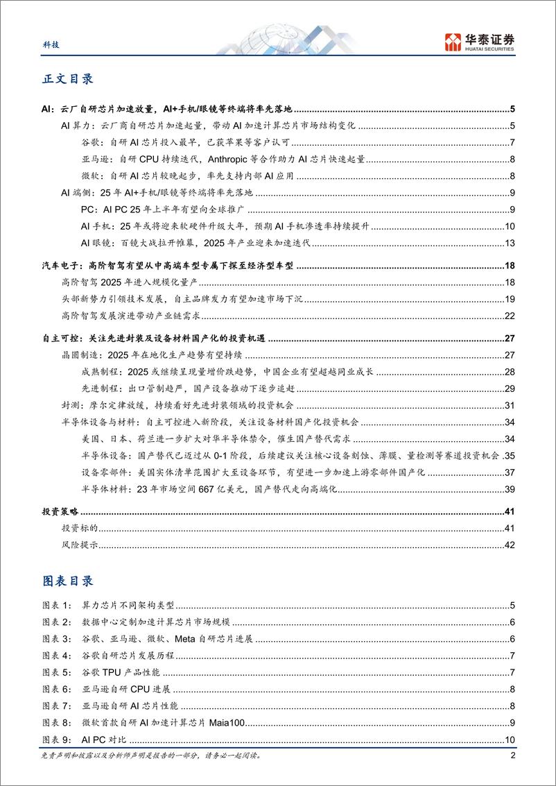 《科技电子行业年度策略：AI引领创新，自主可控持续-241222-华泰证券-45页》 - 第2页预览图