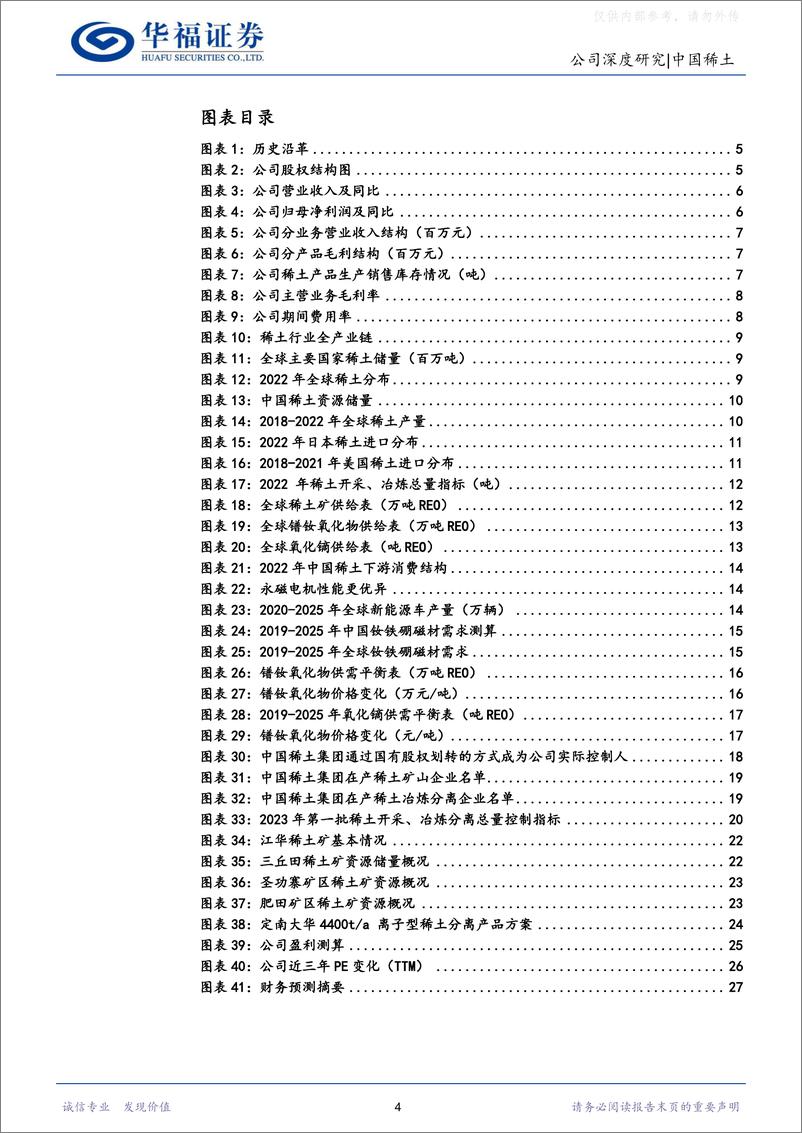 《华福证券-中国稀土(000831)稀土掌控新篇章，整合迈向卓越-230422》 - 第4页预览图