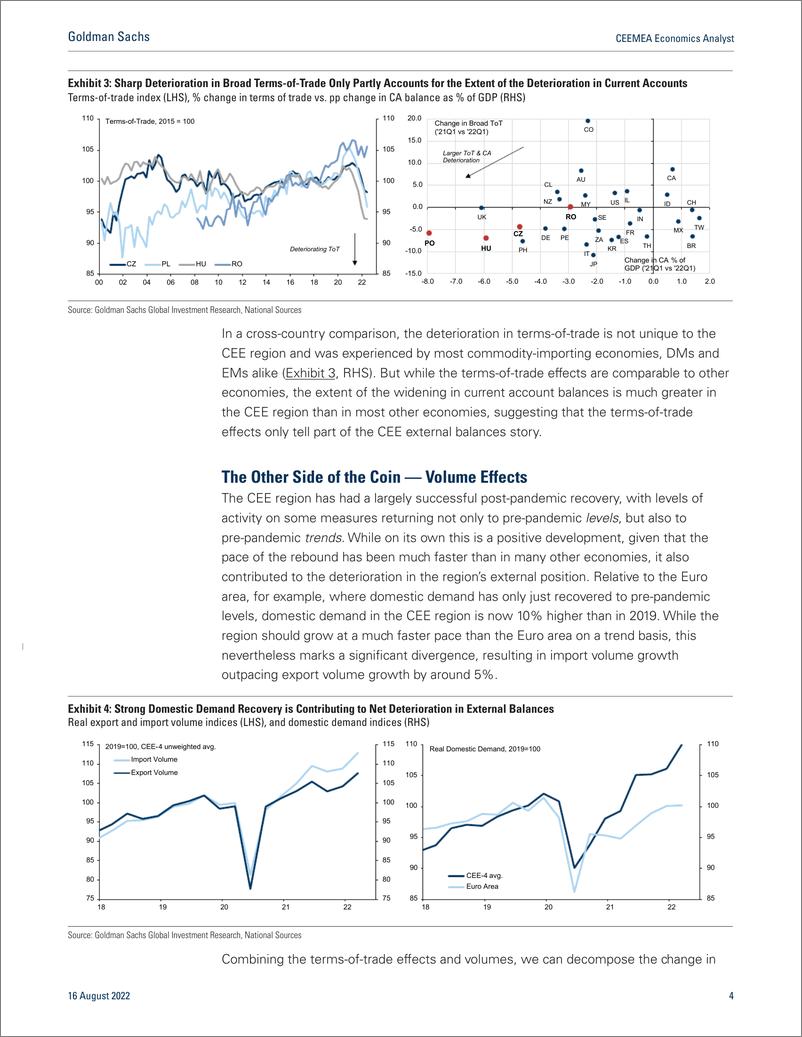 《CEEMEA Economics Analys CEE External Balances — Required Adjustment Implies the Need for Tighter Policy (1)》 - 第5页预览图