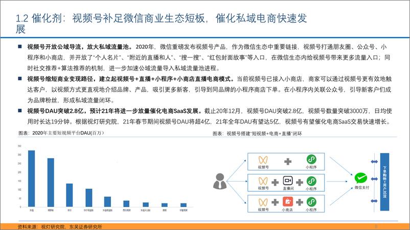 《电商行业SaaS专题报告：私域流量大潮兴起，商业SaaS千亿市值可期-20210208-东吴证券-40页》 - 第8页预览图