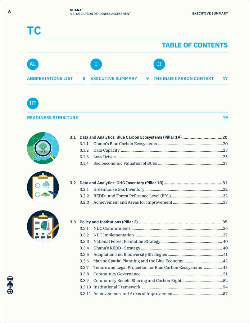 《世界银行-加纳：蓝碳准备评估（英）-2024-100页》 - 第7页预览图