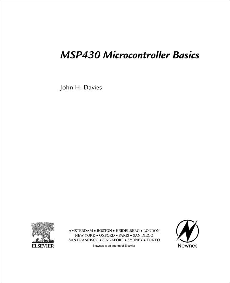 《MSP430 Microcontroller Basics》 - 第4页预览图