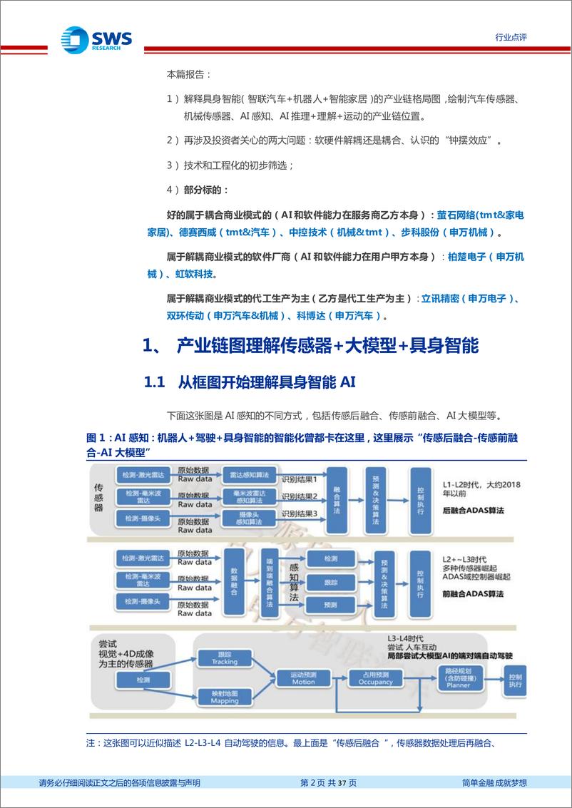 《计算机行业智联汽车系列之31暨机器人系列之10：具身智能深度研究，解耦还是耦合？从AI化到工程化！-20230820-申万宏源-37页》 - 第3页预览图